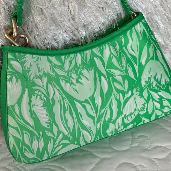 Lilly Pultizer Fauna Green Tulip Tamara Bag - Picture 13 of 14